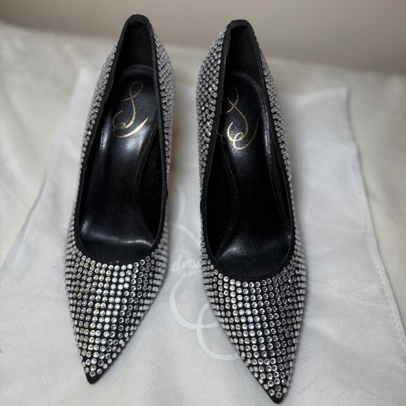 Sam Edelman Antonia Flare-Heel Pumps - Like NEW - Picture 1 of 6